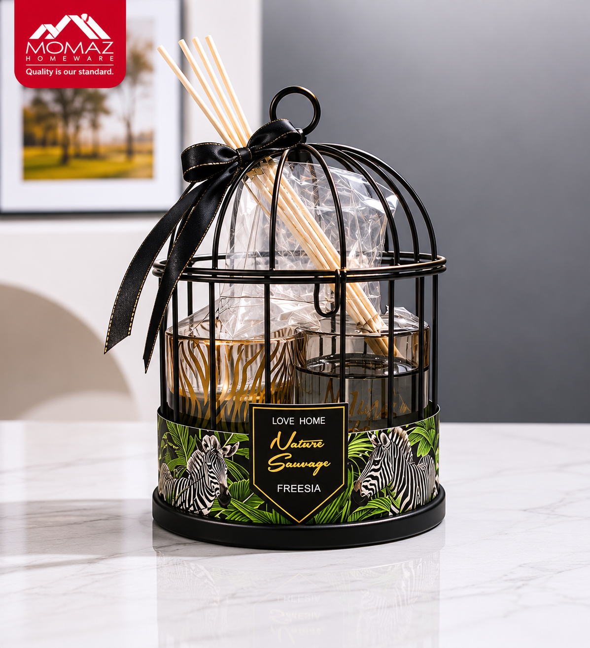 Momaz Home Fragrance Reed Diffuser Gift Set