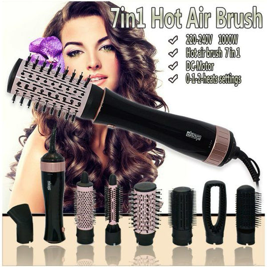DSP 7-in-1 Hot Air Brush – Model 50020