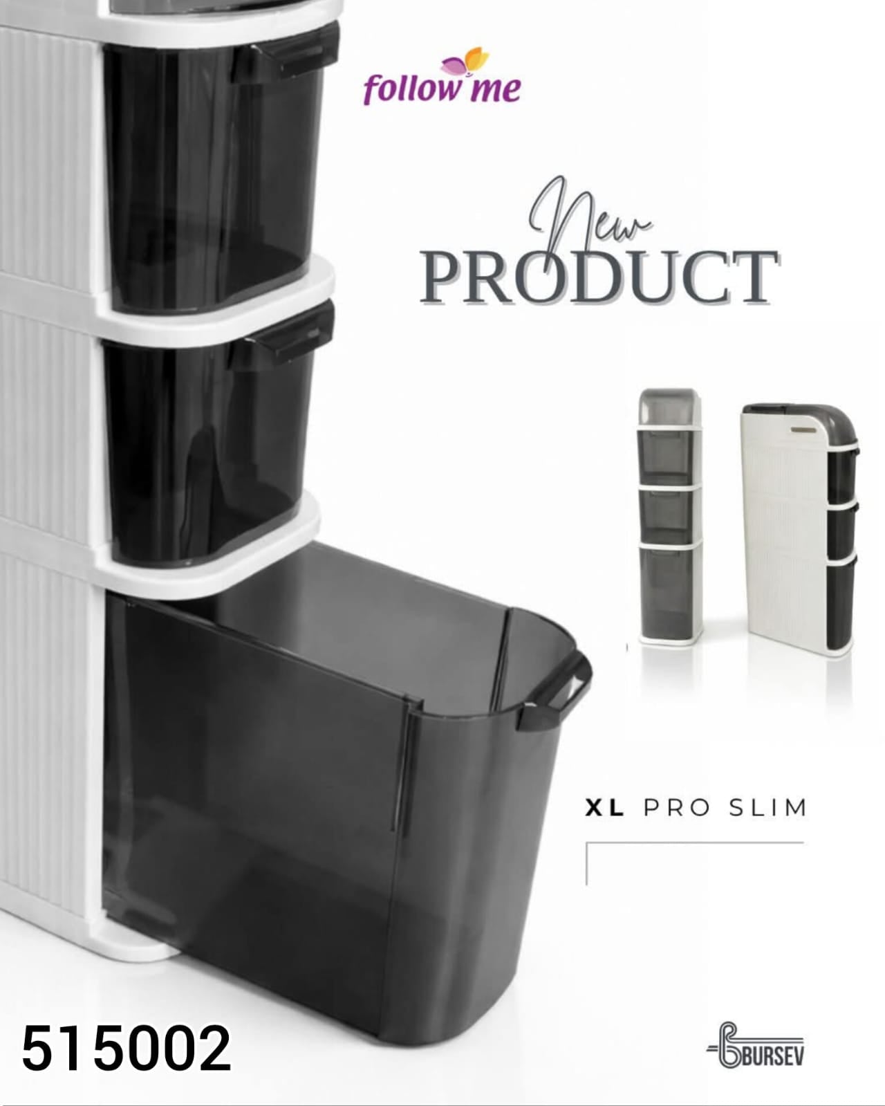 Follow Me Pro Slim Rolling Cabinet