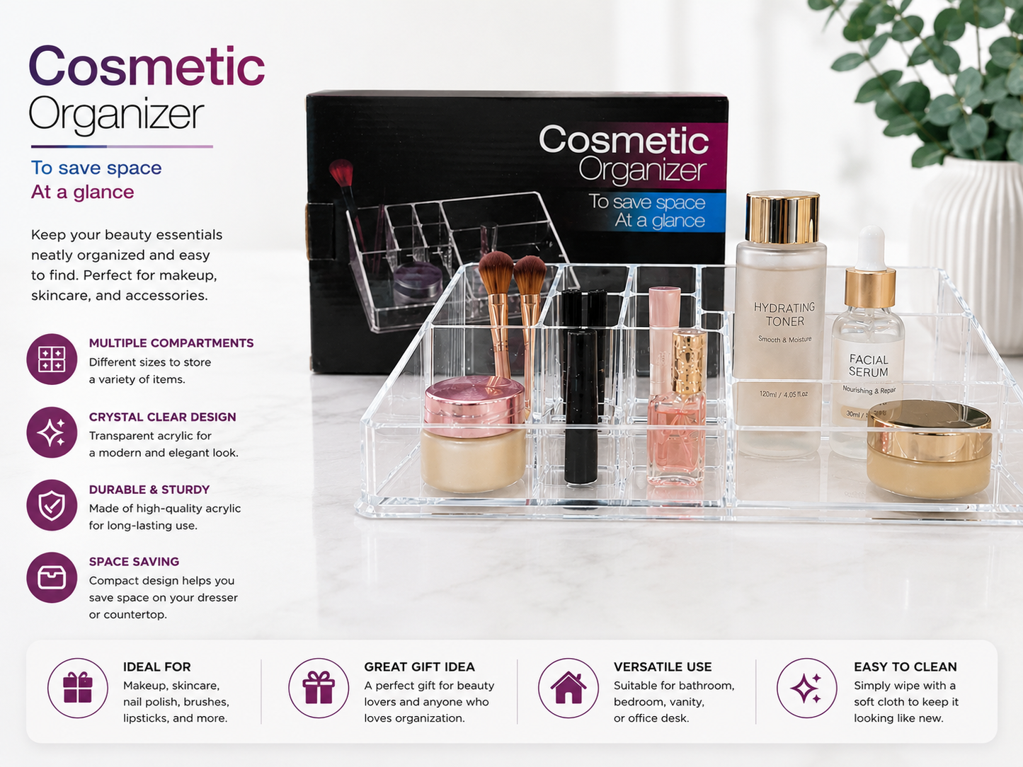 Momaz Cosmetic Organizer