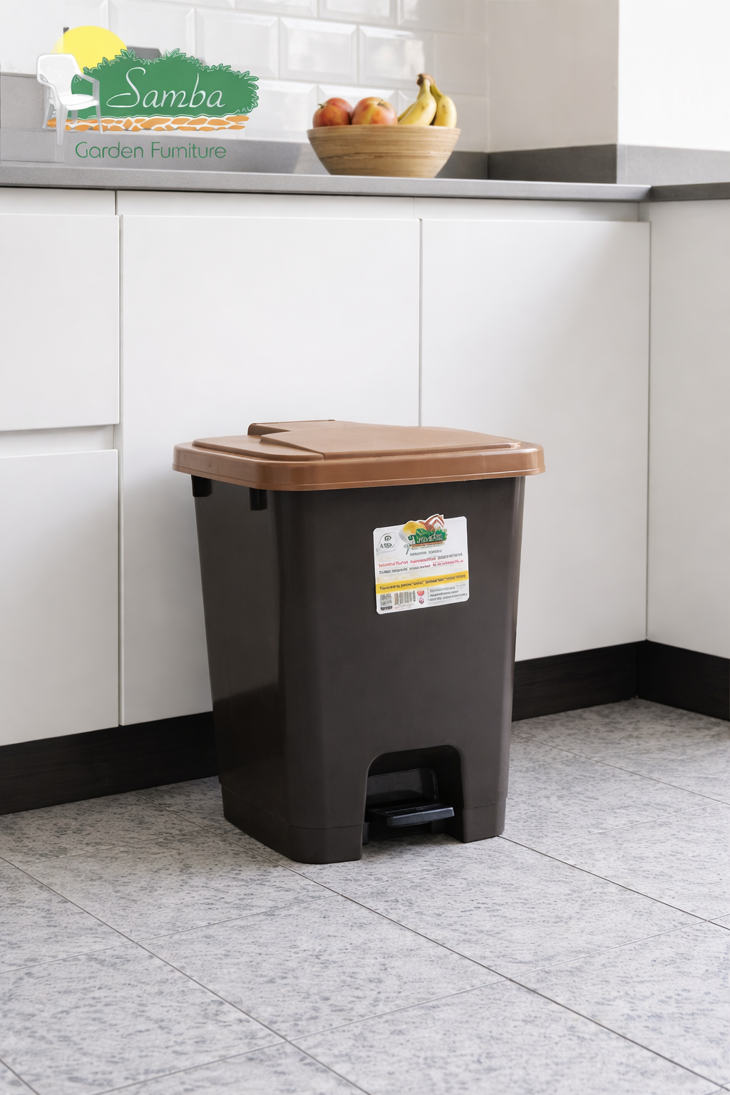 Samba Pedal Trash Bin – 30L & 50L