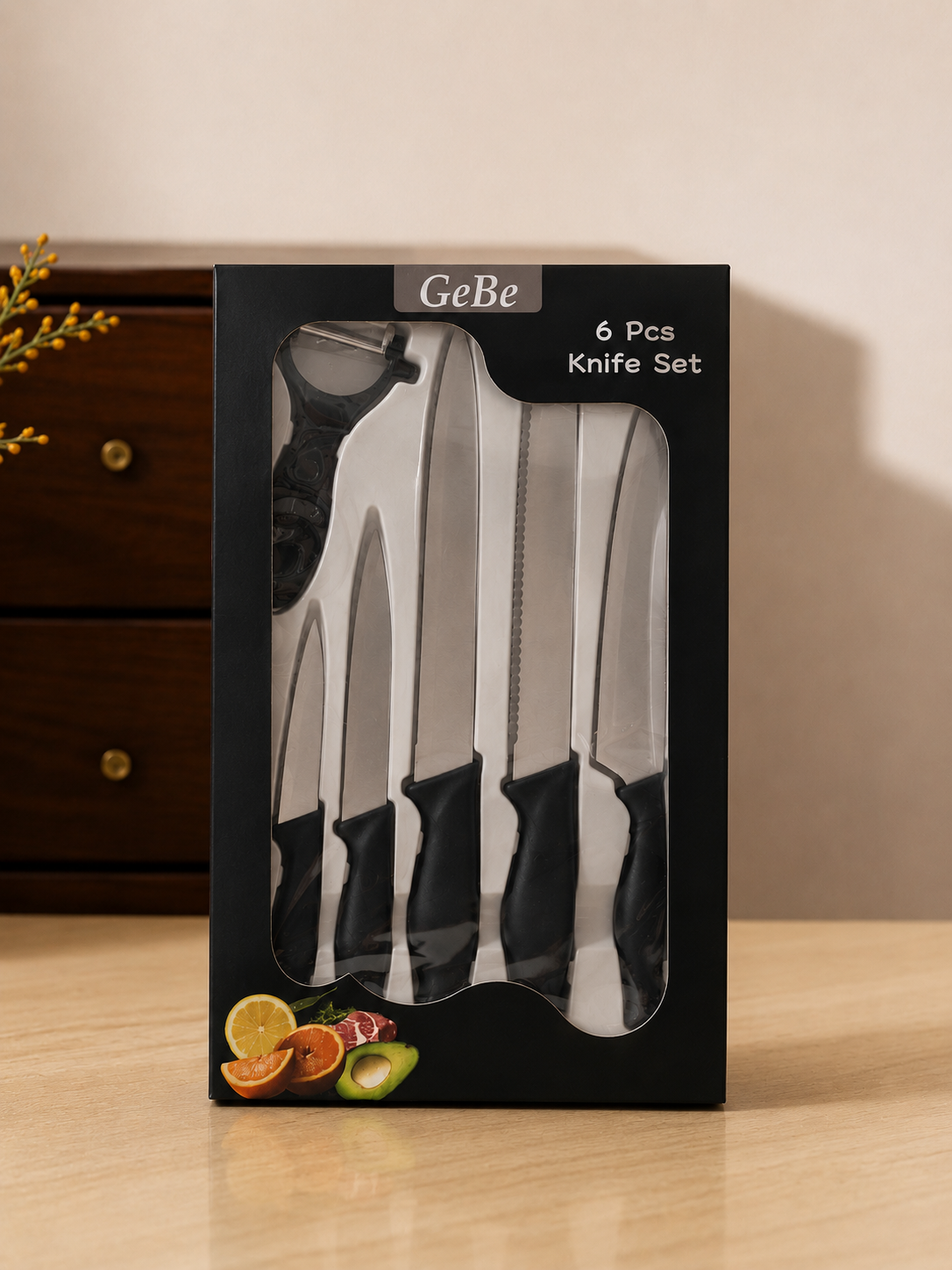 GeBe Knife Set – 6 Pieces