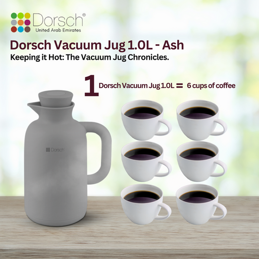 Dorsch Vacuum Jug 1.0L – Ash
