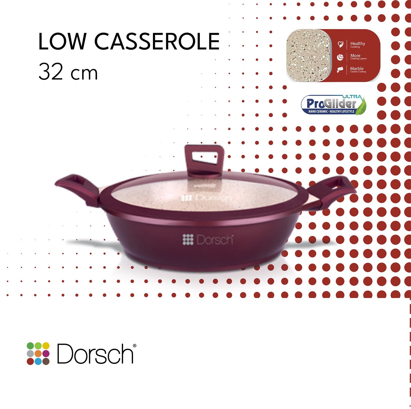 Dorsch Premium Series – طاجن منخفض