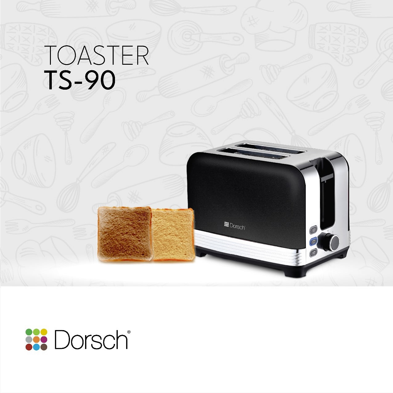 محمصة خبز دورش – TS-90