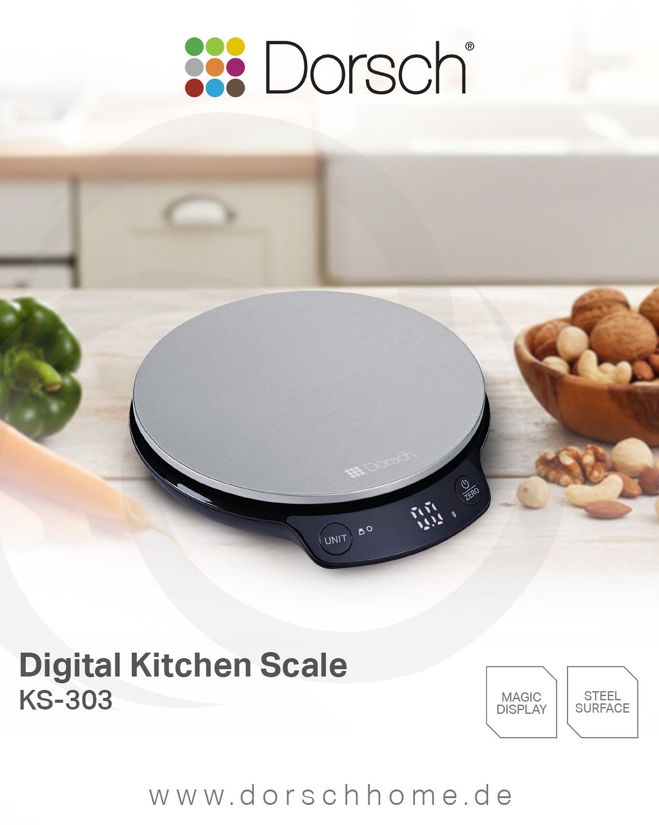 Dorsch Digital Kitchen Scale – KS-201