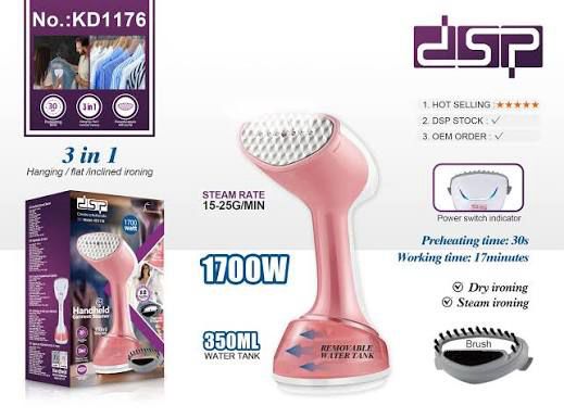 DSP Handheld Garment Steamer – 1700W (KD1176)