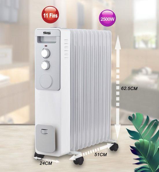 DSP Oil Heater KD3022 – 11 Fins 2500W