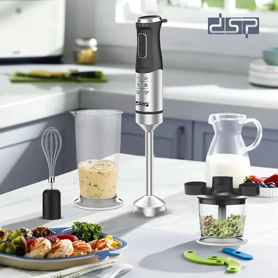 DSP 4 in 1 Hand Blender Set – Model KM1086 – 1000W