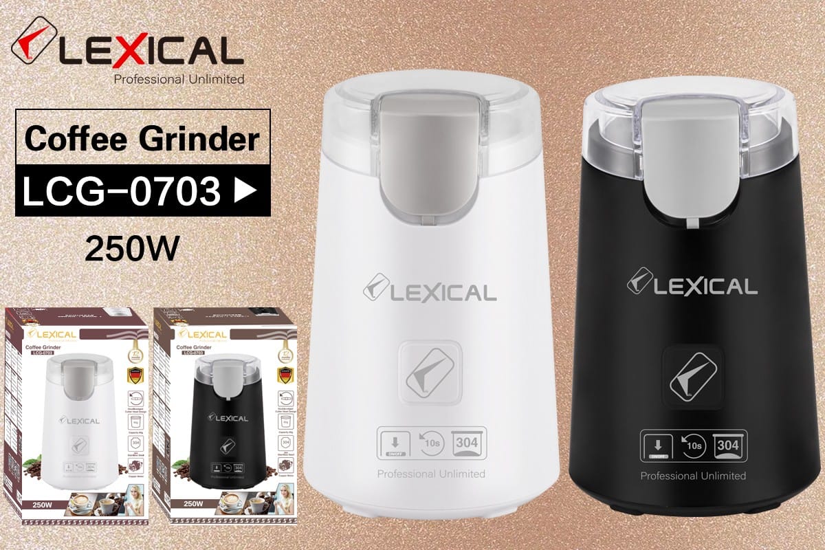 مطحنة قهوة ليكسيكال LCG-0703 – 250 واط