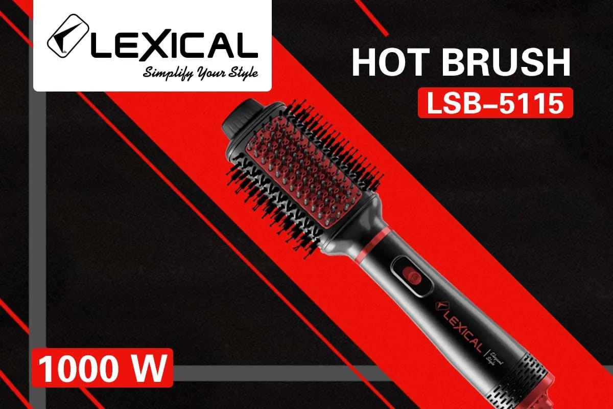 فرشاة شعر حرارية ليكسيكال LSB-5115 – 1000 واط