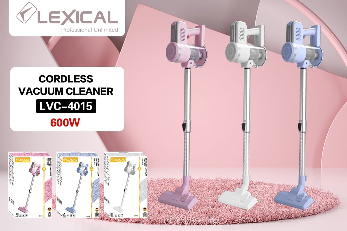 Lexical Cordless Vacuum Cleaner LVC-4015 – 600W