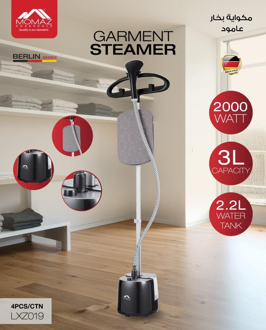 Momaz Garment Steamer – Berlin Series 2000W (LXZ019)