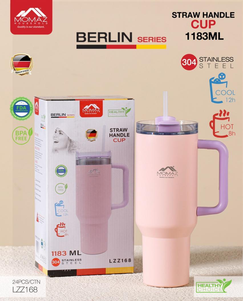MOMAZ Berlin Series Straw Handle Cup – 1183ML