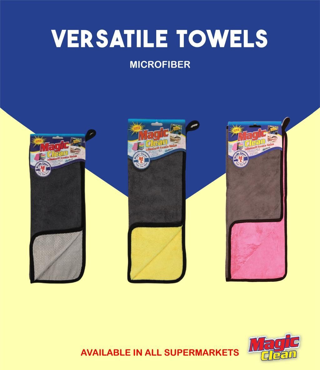 Magic Clean Versatile Microfiber Towels