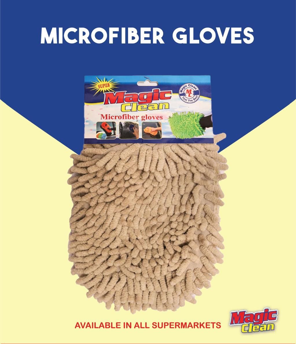 Magic Clean Microfiber Cleaning Gloves