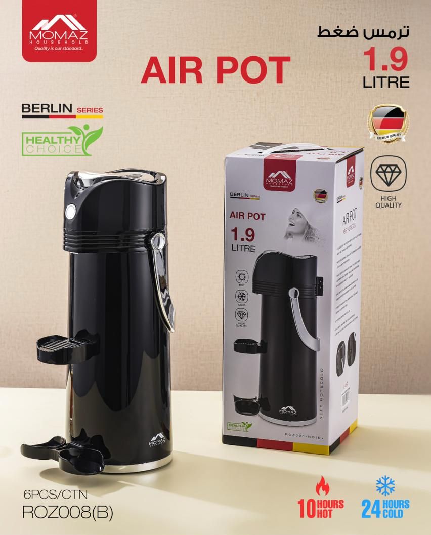 Momaz Berlin Series Air Pot – 1.9 Litre
