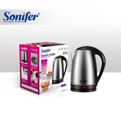 Sonifer Electric Kettle – 1.8L – Stainless Steel – Model SF-2100
