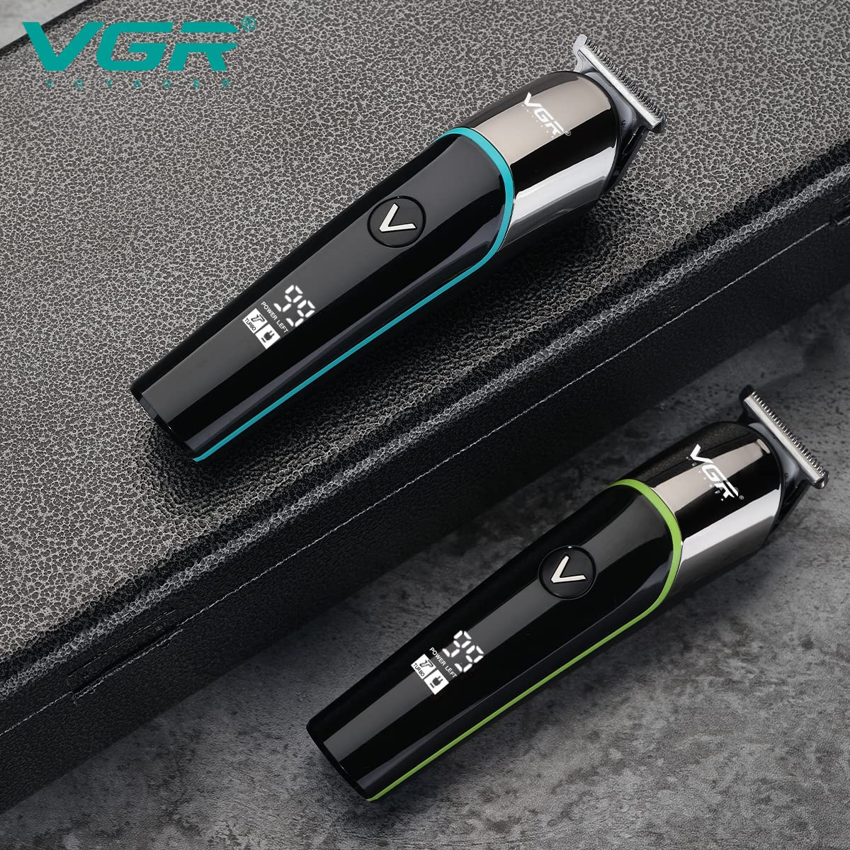 VGR V-291 Professional Hair Trimmer – Digital Display