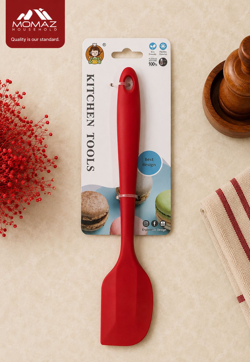 Momaz Silicone Kitchen Spatula