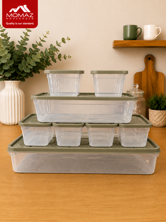 Momaz Food Storage Container Set – 8 PCS