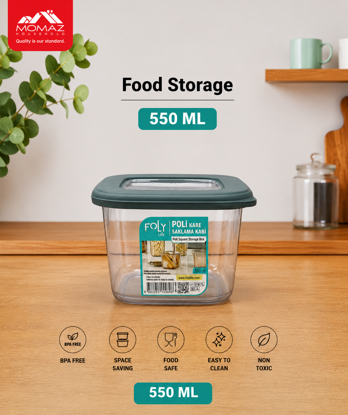 Momaz Food Storage Container 550ML