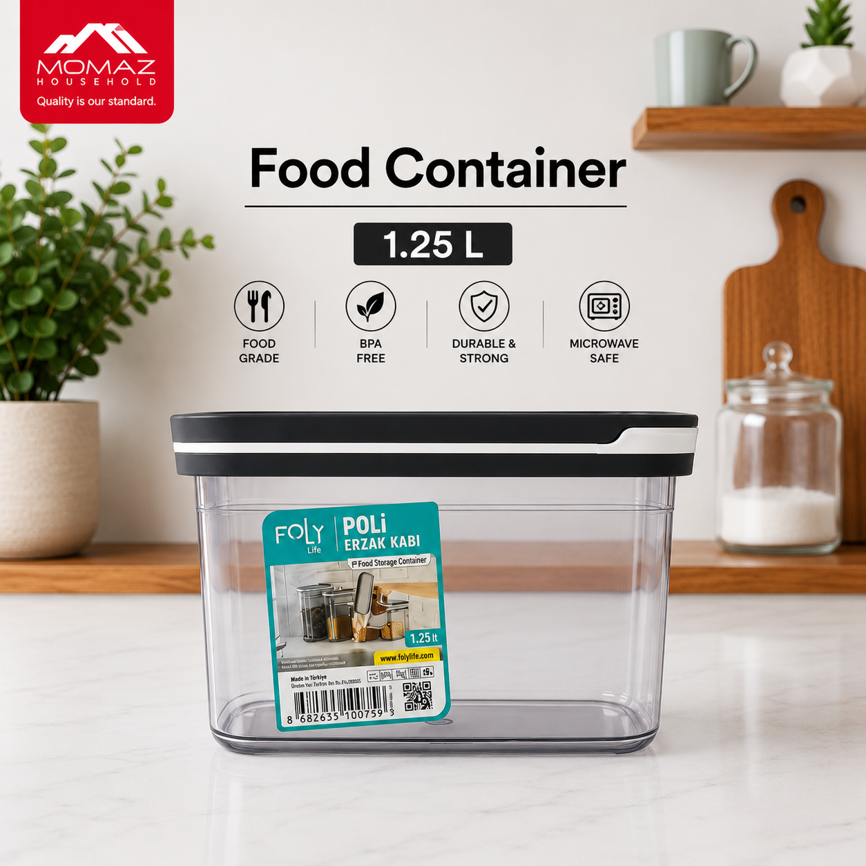 Momaz Food Container 1.25L