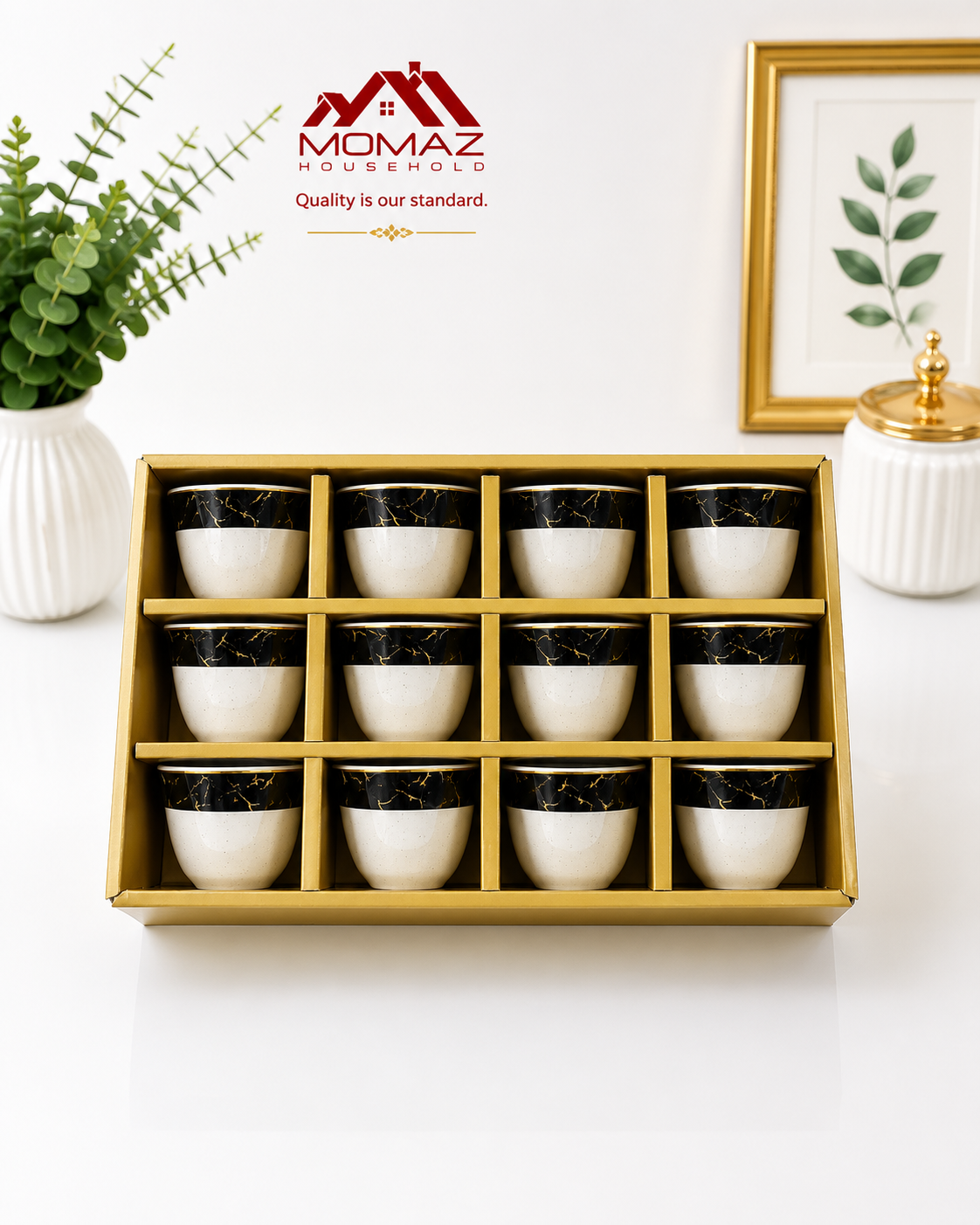 Momaz Luxury Arabic Coffee Cup Set
