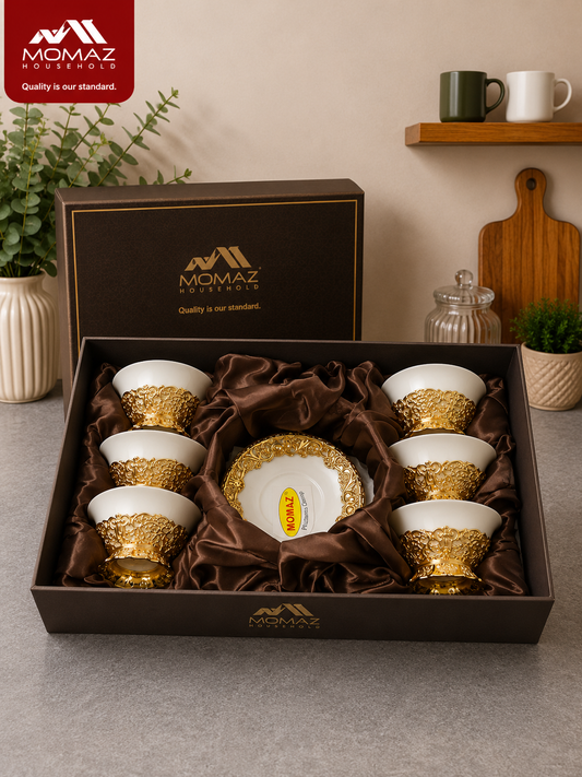 Momaz Luxury Serving Bowl Set – 7 Pcs