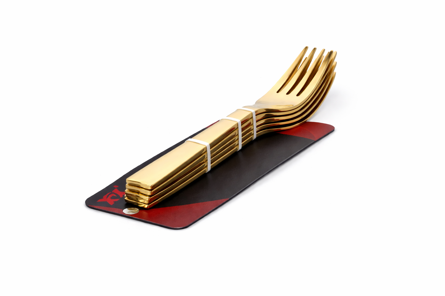 KAROUT-LEX Gold Fork & Knife Set