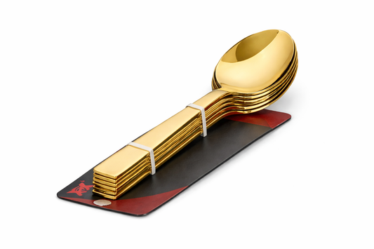 KAROUT-LEX Gold Spoons Set