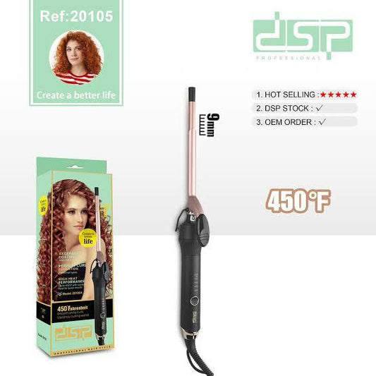 DSP Professional Curling Iron – Ref: 20105 | 9mm Barrel | 450°F