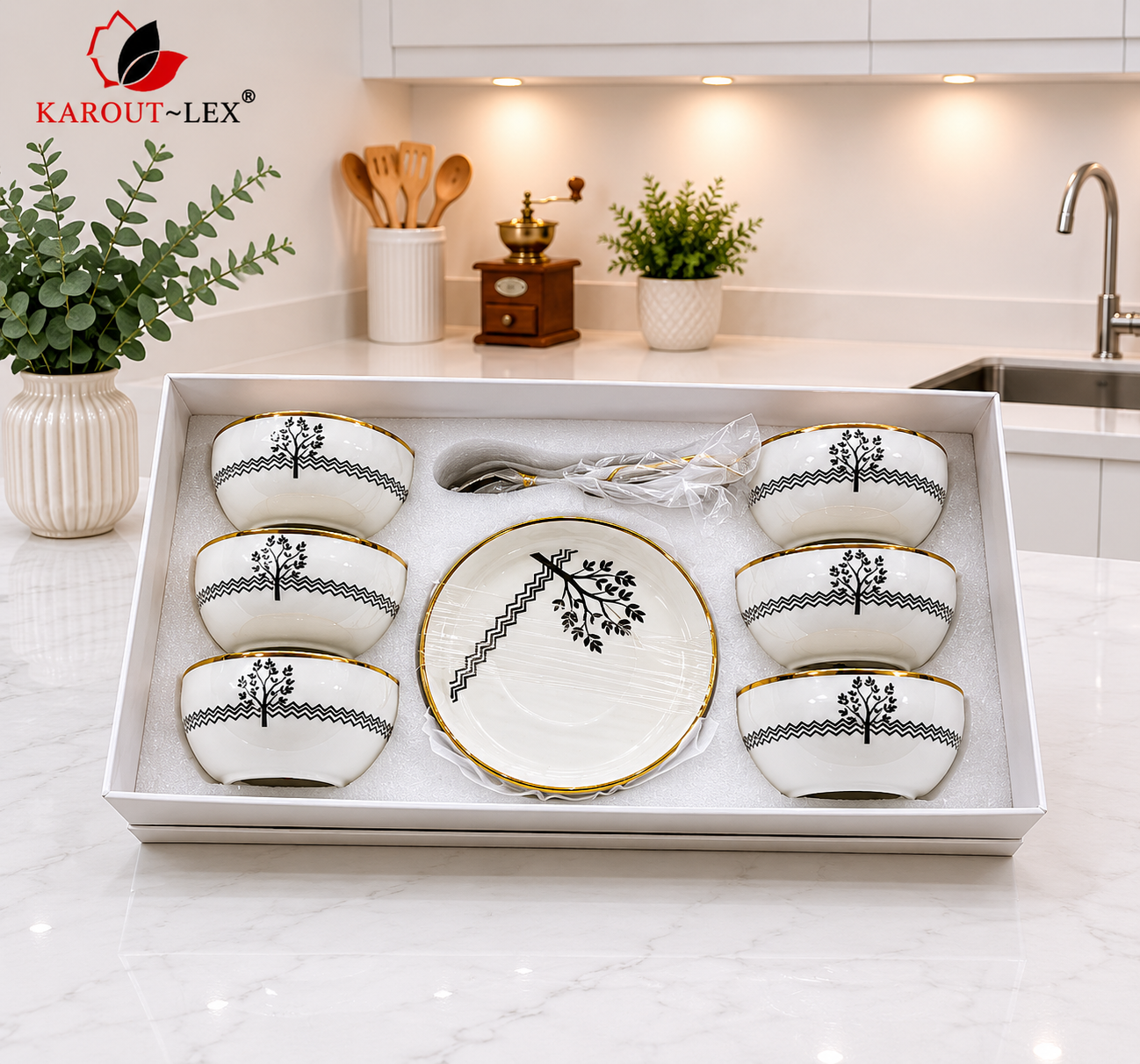 Karout-Lex Serving Bowl Set