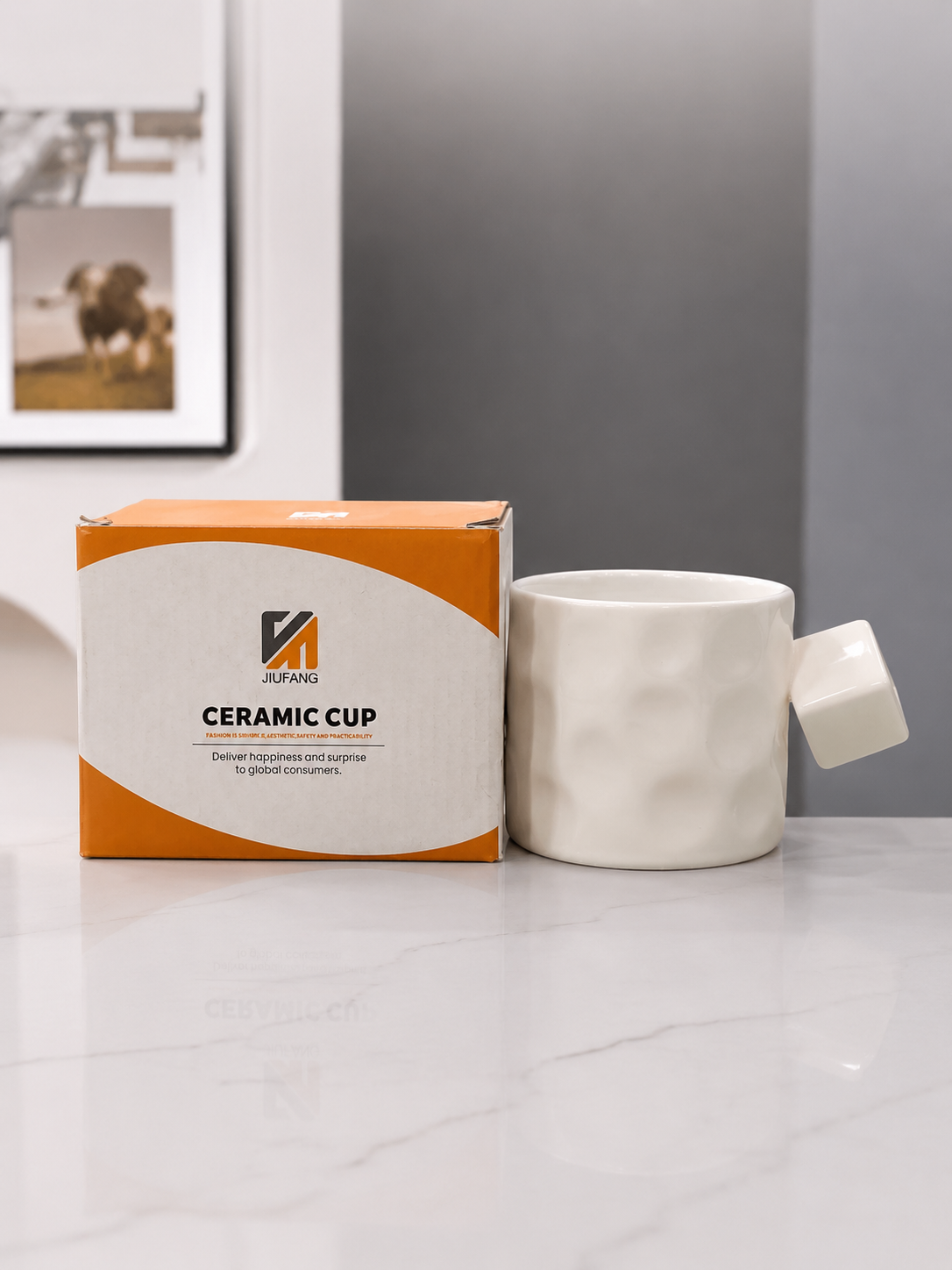 Momaz Textured Ceramic Mug