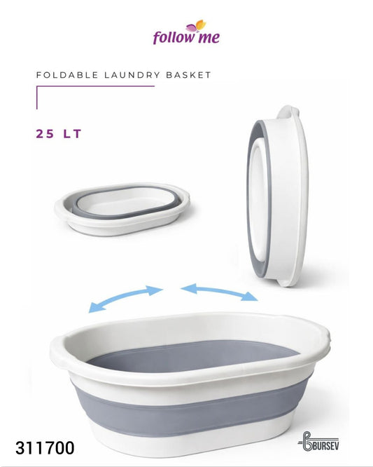 Follow Me Foldable Laundry Basket – 25L