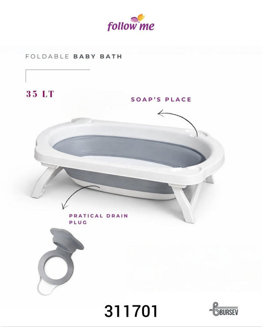 Follow Me Foldable Baby Bath – 35L