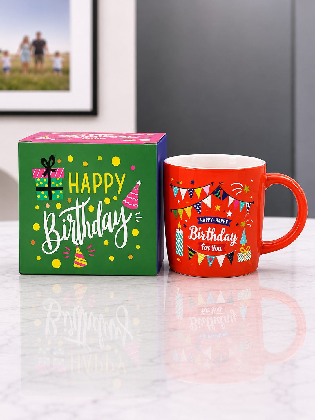 Momaz Birthday Celebration Mug Gift Set