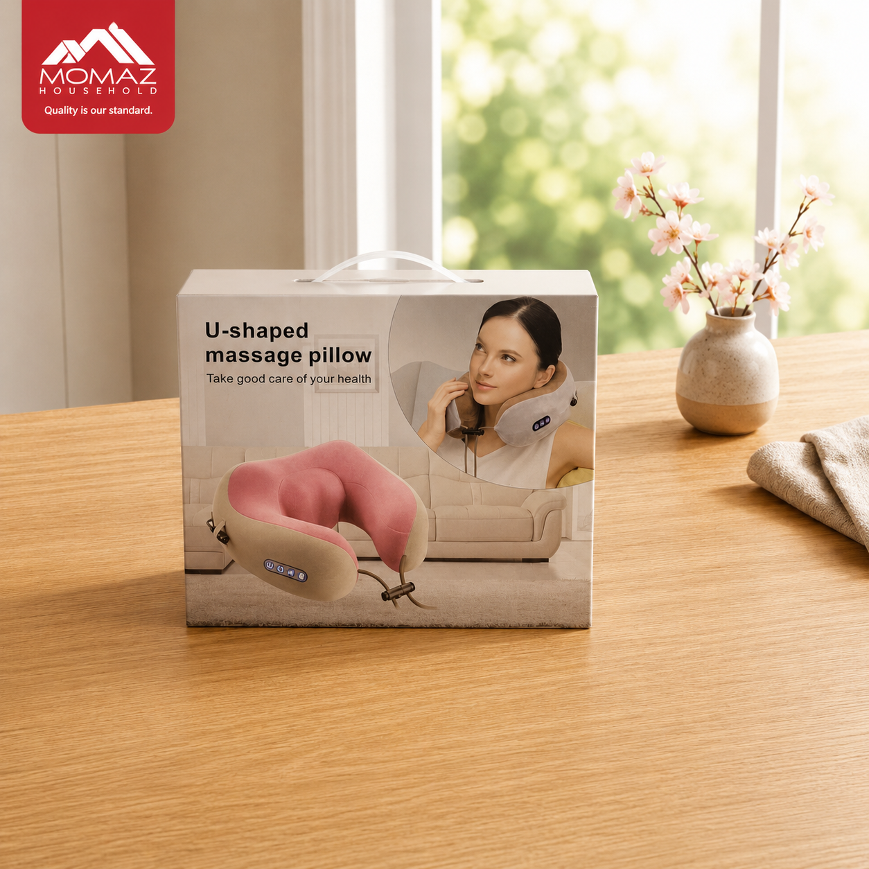 Momaz U-Shaped Massage Pillow