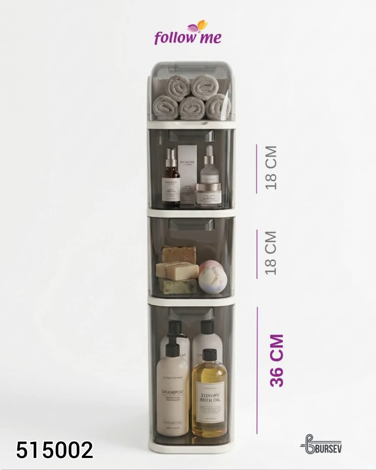 Follow Me Pro Slim Rolling Cabinet