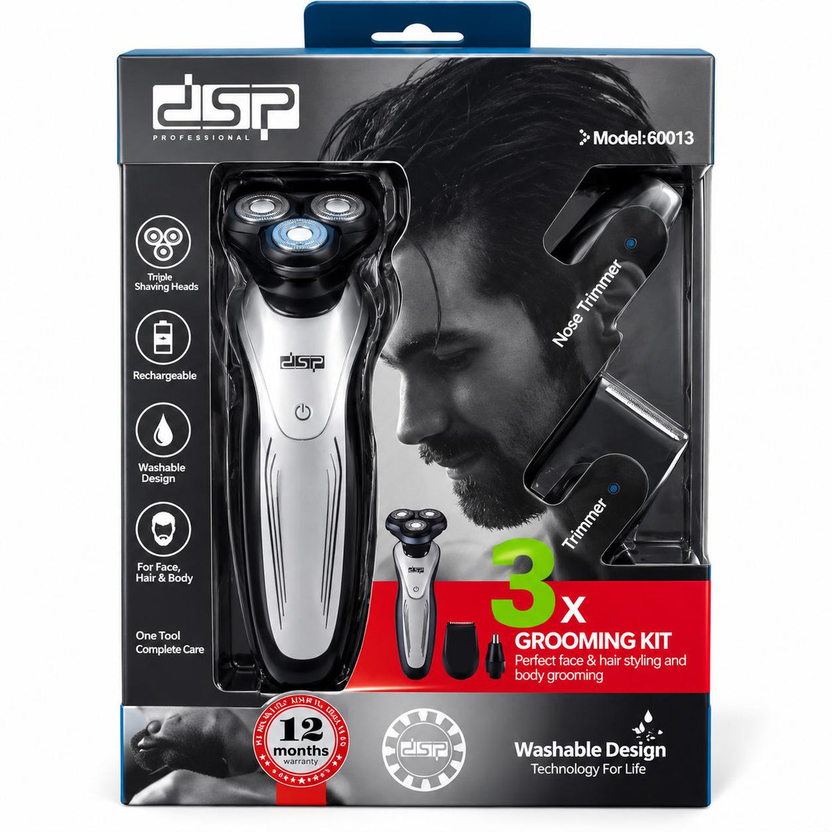 DSP 3-in-1 Grooming Kit