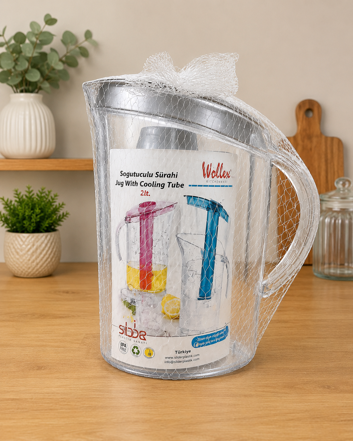 Wallex Jug With Cooling Tube – 2L