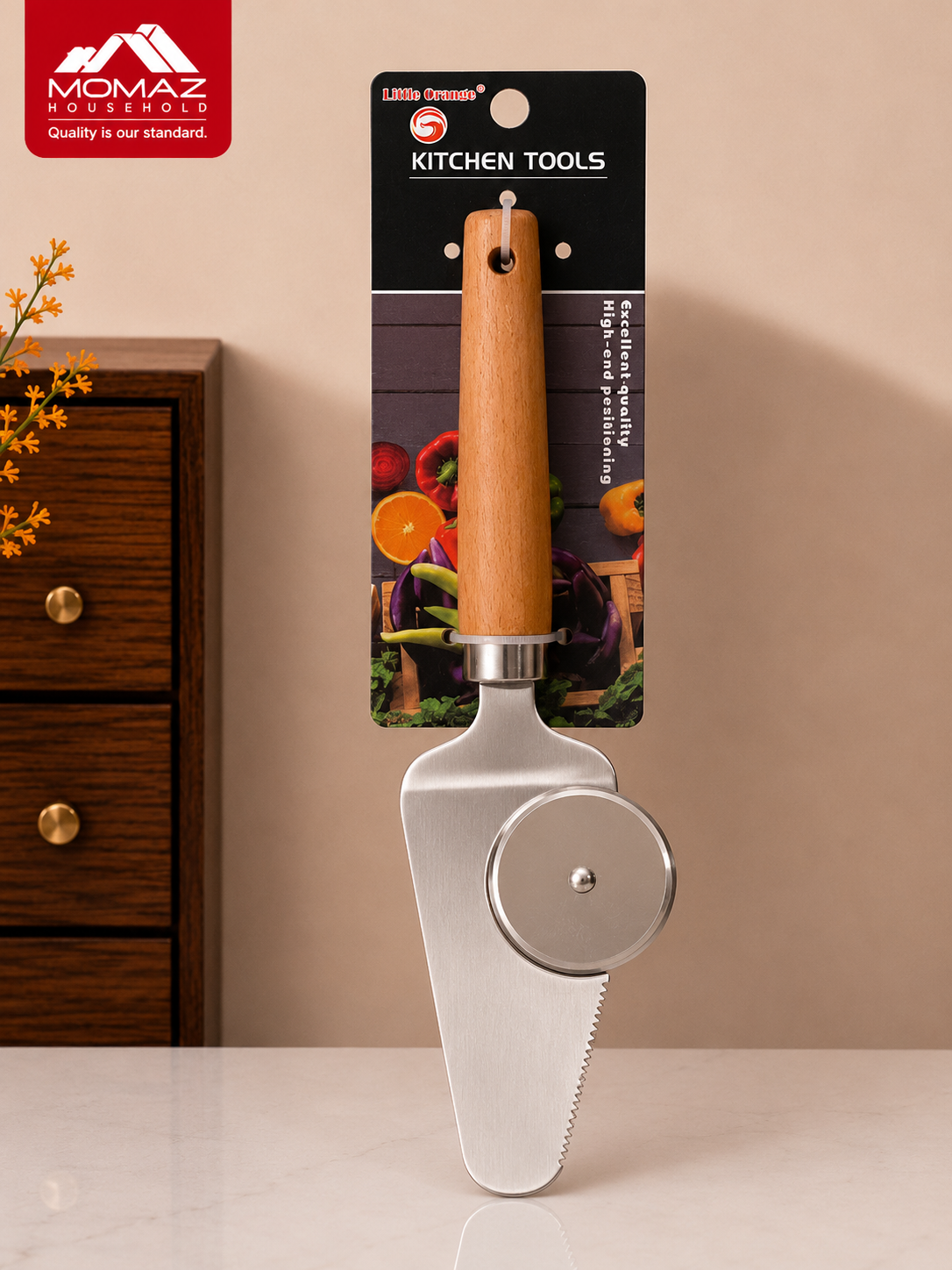 Momaz Pizza Cutter & Server