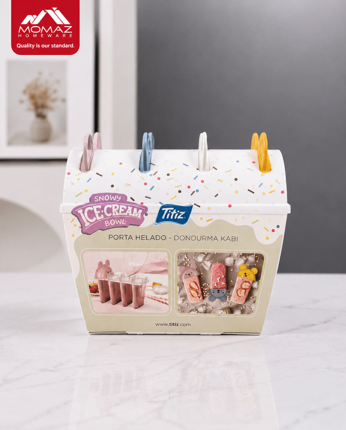 Momaz Snowy Ice Cream Mold Set