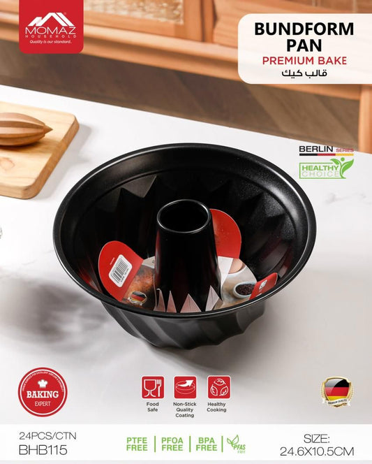 Momaz Bundform Pan – Premium Bake (Berlin Series)