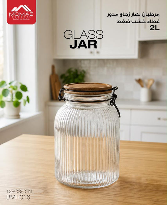 Momaz Glass Jar – 2L