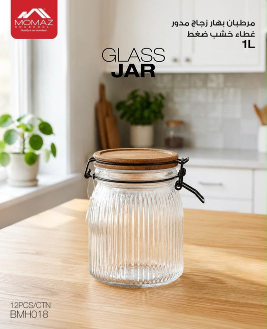 Momaz Glass Jar – 1L