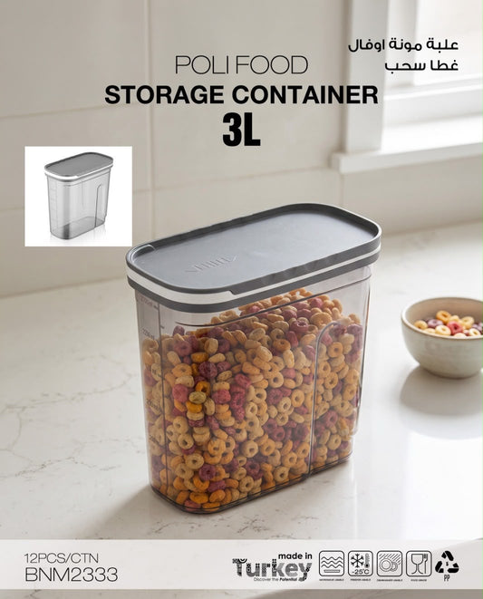 Momaz Polifood Storage Container – 3L