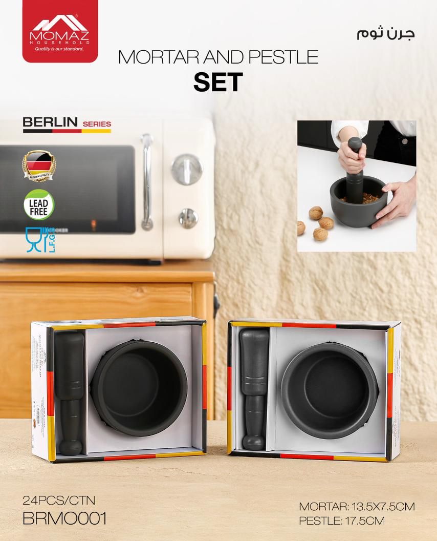 Momaz Berlin Series Mortar and Pestle Set