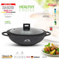 Momaz Berlin Pro Wok with Glass Lid – 32 cm