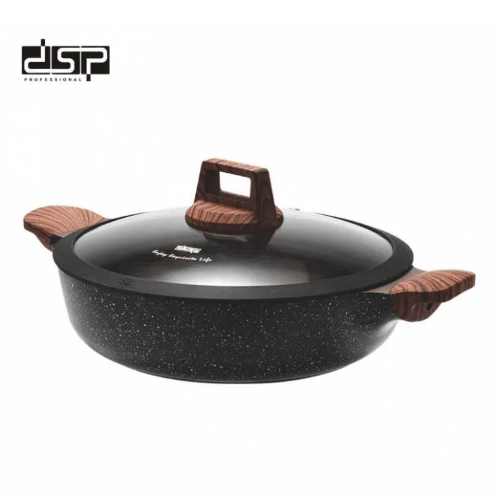 DSP Shallow Casserole – Non-Stick Multi-Purpose Pan (Model: CA004-BS24-BLACK)